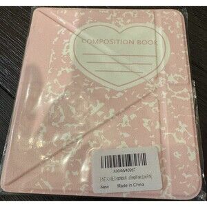 New Pink Composition Book E-Net Case Detach 7" Kobo Libra